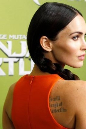 Blockbuster: Megan Fox at the Sydney premiere of <i>Teenage Mutant Ninja Turtles.</i>
