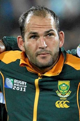 Recalled Springboks halfback Fourie Du Preez.