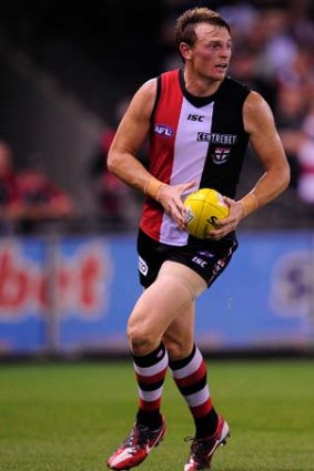 On the move: St Kilda’s Brendon Goddard is now a Don.