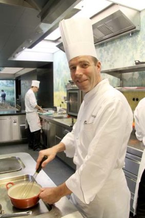 Michelin-starred chef Lionel Rigolet.