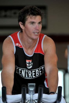 Riding high: Lenny Hayes believes the Saints can have success.