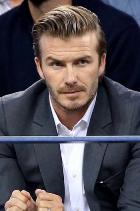 Hot dad: David Beckham.