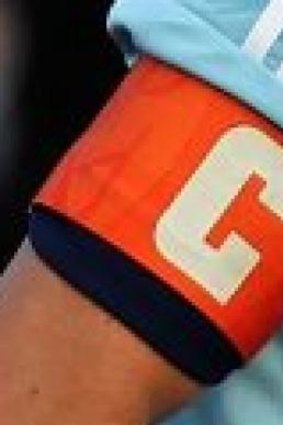 Banned: Del Piero's armband.