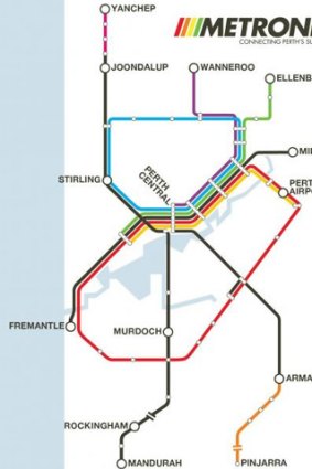 A map of the promised Metronet system that will include extensions and new lines.
