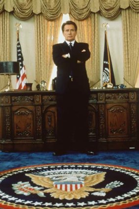 <i>The West Wing</i>, starring Martin Sheen as the US persident, flatters the political class with its suggestion that everyone involved in politics is well-informed.