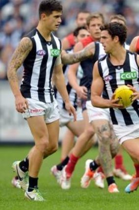 Scott Pendlebury was workmanlike, but possibly the best player on the ground.