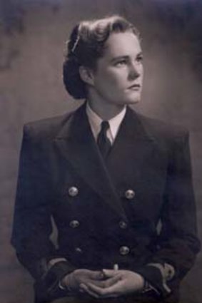 Tireless ... Margaret Darling joined the WRANS in WWII.
