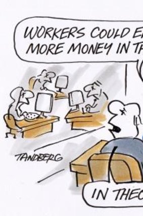 Illustration: Ron Tandberg.