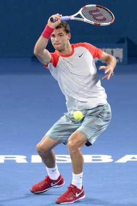 Class act: Grigor Dimitrov is now under the guidance of Australian coach Roger Rasheed.
