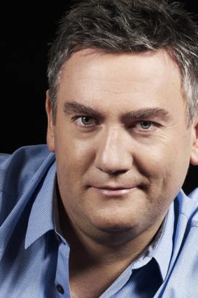 Eddie McGuire sounded like he was reading slabs of text off the page.