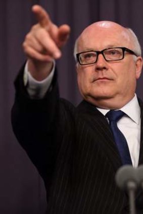 Attorney-General George Brandis.