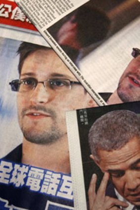 In the news: Edward Snowden.