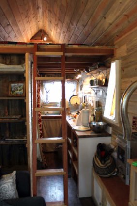 The interior of the Tiny House.