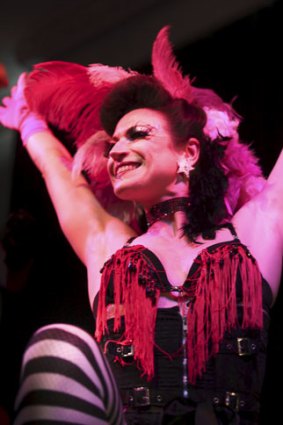 Searching for originality ... the artistic director of the Paris Burlesque Festival, Juliette Dragon.