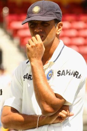 Not the retiring type. For now ... Dravid.
