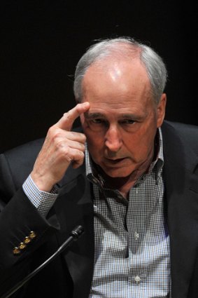 Paul Keating called for higher super contributions.
