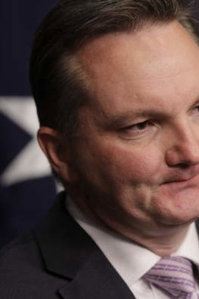The fallen ... Chris Bowen: "The best thing for the Labor Party would be for Kevin Rudd to return."