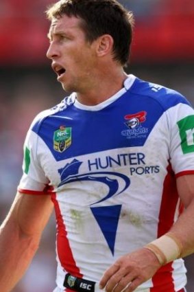 Knights captain Kurt Gidley.