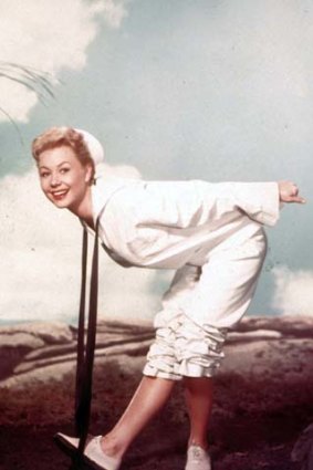 Mitzi Gaynor as Nellie Forbush in the 1958 film.