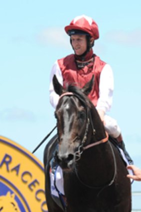 Denman and Kerrin McEvoy return to scale after the win.