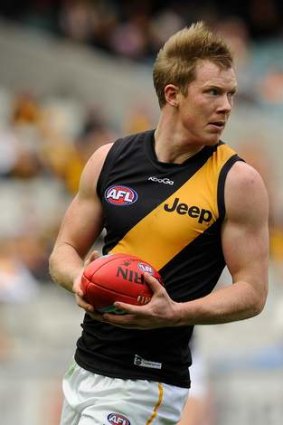 Fast and furious: Jack Riewoldt.