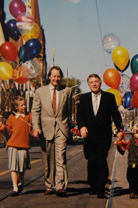 Jessica, Michael, Des, Morgan and Tom in the mid-1990s.