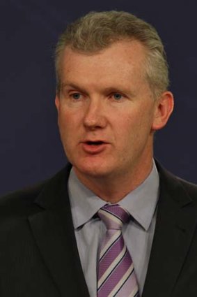 Immigration Minister Tony Burke.