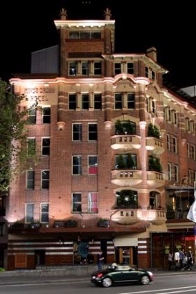 Exempt ... the King Cross Hotel has avoided new licensing restrictions for at least seven days.