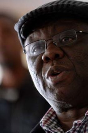 "We will not accept this accept this result": Morgan Tsvangirai.