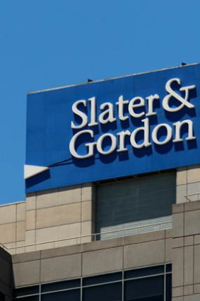 Slater & Gordon topped the year's ASX gainers with a shareprice increase of 128 per cent.