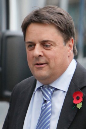 British National Party chief Nick Griffin