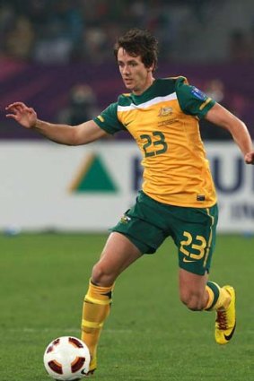 "Sooner or later, I'm going to start scoring goals. As long I keep staying positive ... it will come" ... Socceroos forward Robbie Kruse.