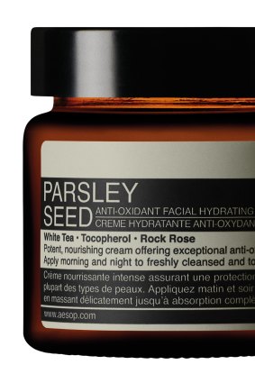 Aesop Parsley Seed Anti-oxidant Facial Hydrating Cream.
