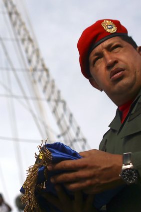 Hugo Chavez...says some food producers are ripe for forcible takeover.