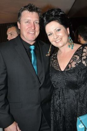 David Furner and his wife Kellie.