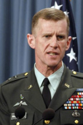 General Stanley McChrystal.