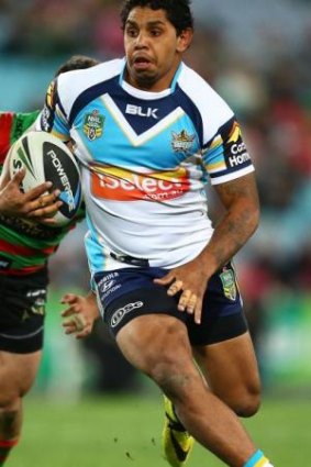 Albert Kelly, now of the Gold Coast Titans.