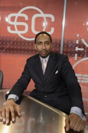 ESPN commentator Stephen A Smith.