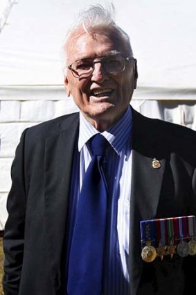 Bill Young, one of the last Australian survivors of the Sandakan camp.