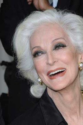 Carmen Dell'Orefice, arguably the most famous old supermodel, is 81.