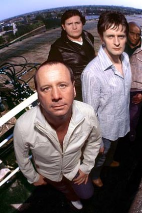 Simple Minds ... before they were big, they were driven by electronics, by a kind of alienation and by punk.