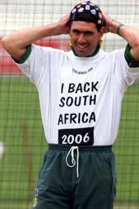 Busted: Match-fixing in cricket was brought sharply into focus by South African captain Hansie Cronje.
