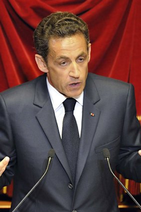 France's President Nicolas Sarkozy.