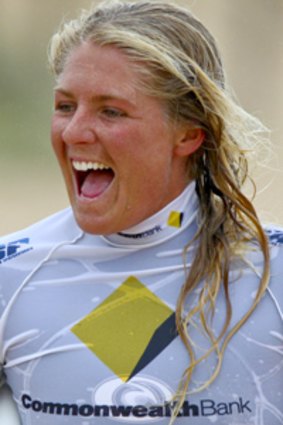 New surfing icon . . . Stephanie Gilmore.