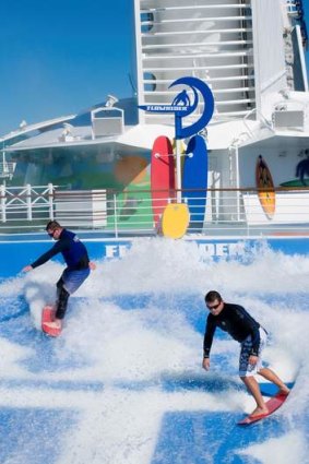 Royal Caribbean International's FlowRider.