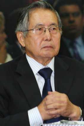 Alberto Fujimori ... sentenced to 25 years' jail.