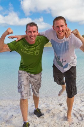 Shane Haw and Andrew Thoday, champions in The Amazing Race Australia