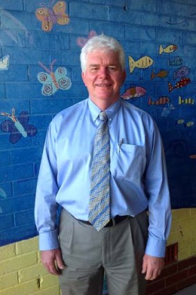 "I don't like it and it often hurts": Mark Mowbray, a principal in Catholic primary school, has been physically and verbally threatened.