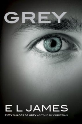 The cover to E.L James' <i>Grey</i>.