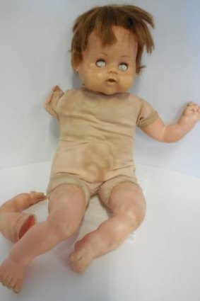 One of The Doll's Hospital's patients before surgery.